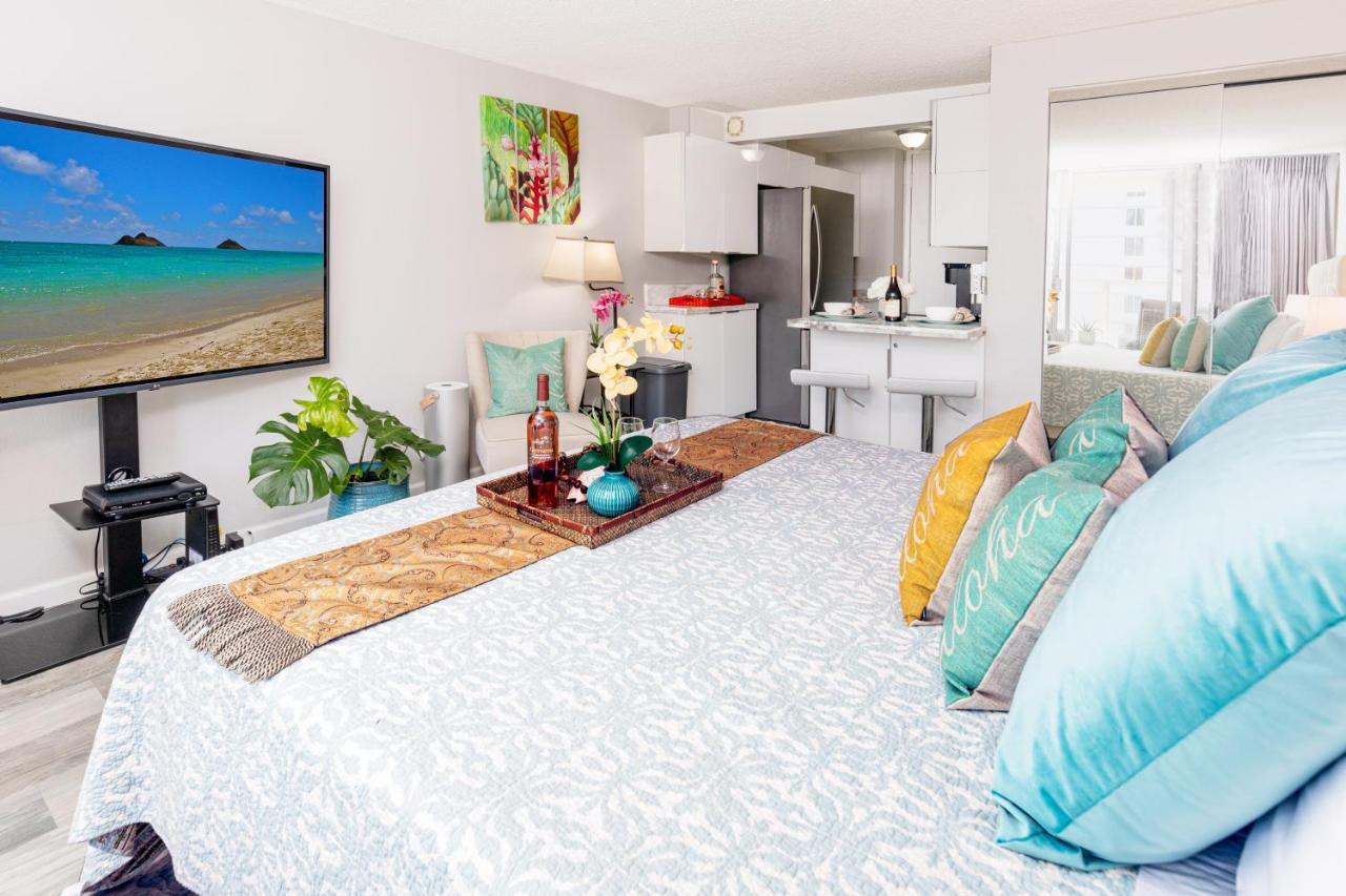 Apartamento Beautifully Upgraded Studio Close To Waikiki Beach Honolulu Exterior foto